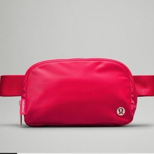 Super cute lulu cherry colored  crossbody everyday bag!